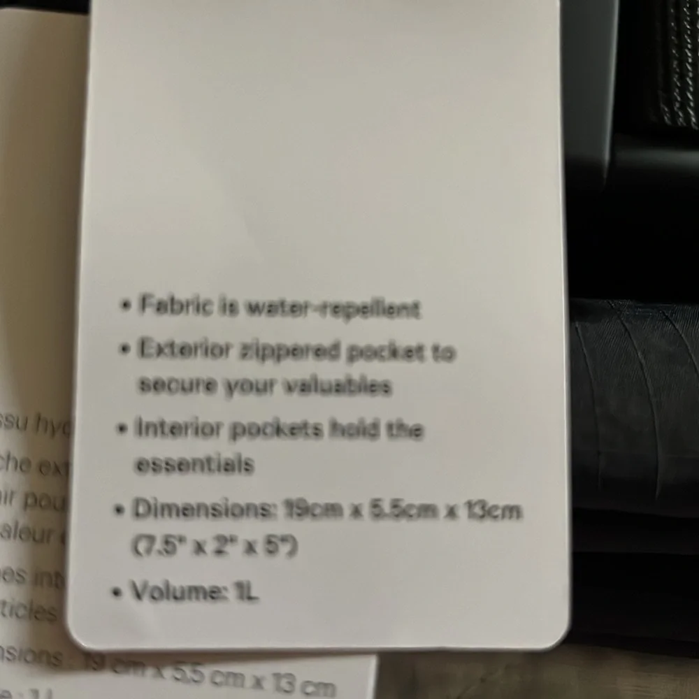 NEW! Lululemon Belt Bag Ripstop One size, Black
Found it!!! - Picture 4 of 8